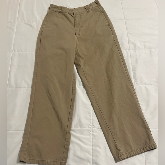 BDG Straight Leg Pants Cream / Tan - Picture 1 of 5